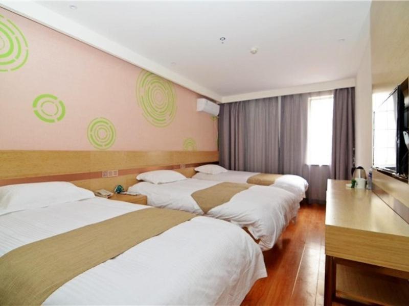 Greentree Inn Xi'An Railway Station Airport Bus Wulukou Subway Station Business Hotel Exterior photo