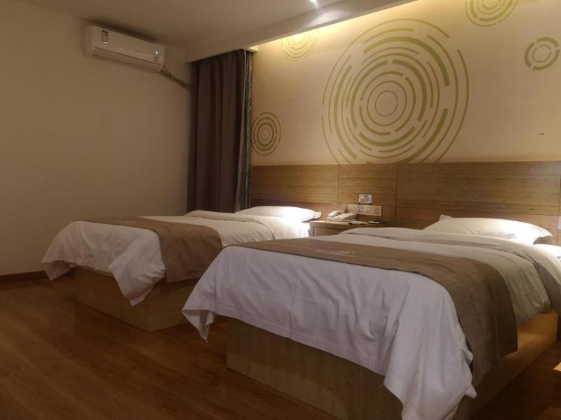 Greentree Inn Xi'An Railway Station Airport Bus Wulukou Subway Station Business Hotel Exterior photo
