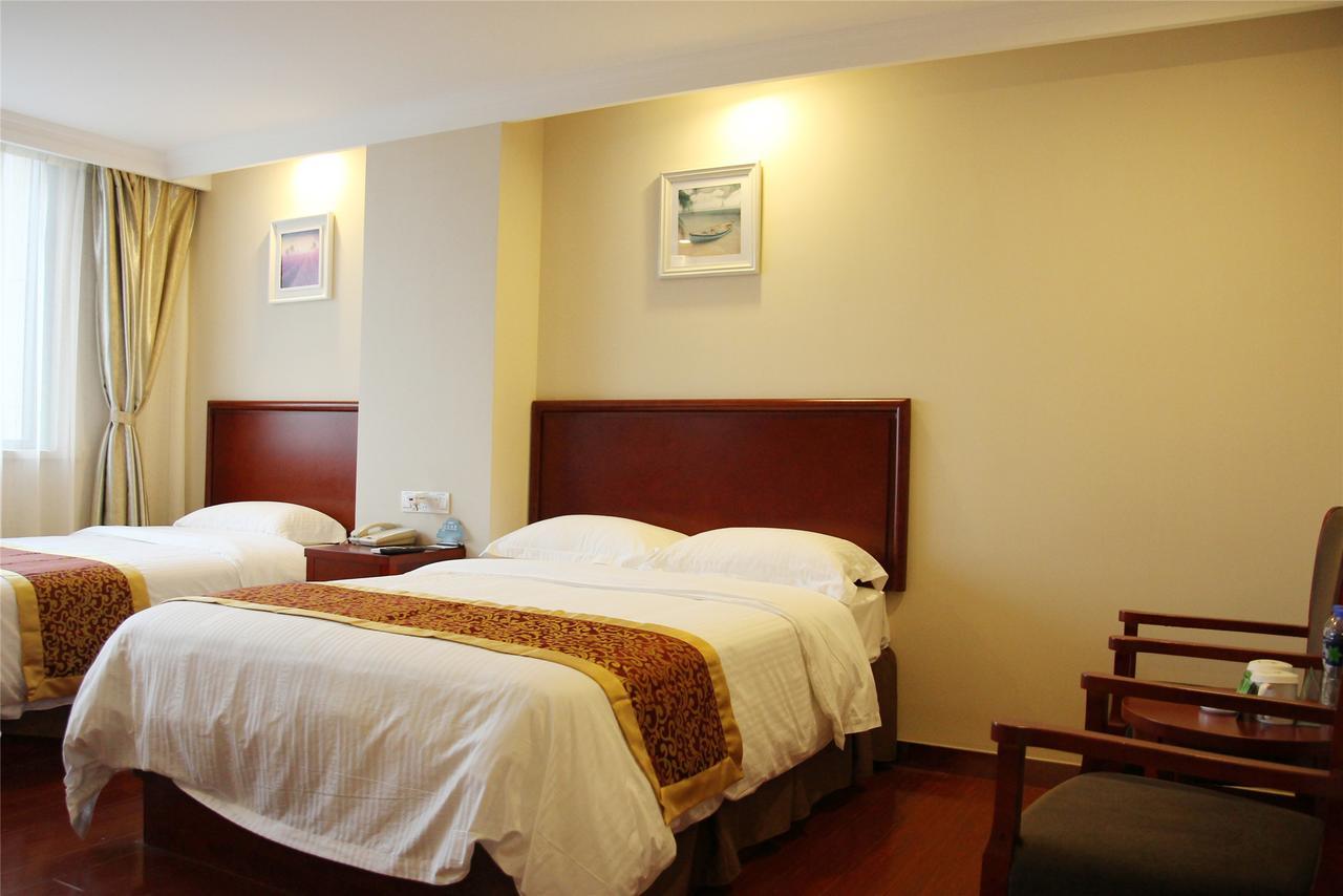 Greentree Inn Xi'An Railway Station Airport Bus Wulukou Subway Station Business Hotel Exterior photo